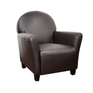   Brown Classic Club Chair by Wholesale Interiors