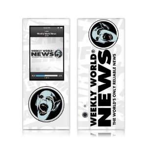   Nano  5th Gen  Weekly World News  Logo Skin: MP3 Players & Accessories
