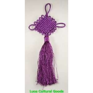  Feng Shui Purple Chinese Knot Tassel for Fortune Tl018 