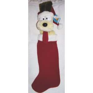  Plush Garfield 24 Odie Dog Christmas Stocking: Home 