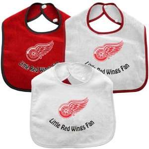  NHL McArthur Detroit Red Wings Infant 3 Pack Little Fan 