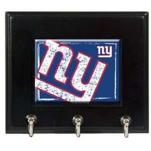    New York Giants NY Wooden Key Chain Holder: Sports & Outdoors