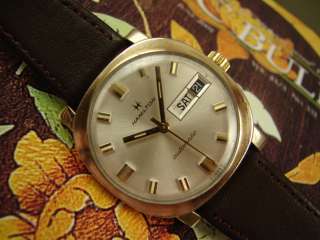   SLIM PROFILE MENS DRESS WATCH VINTAGE 1950s DAY DATE CLASSIC  