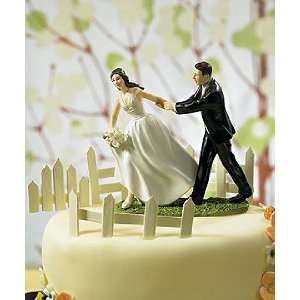    Funny Wedding Cake Toppers: Race to the Altar: Home & Kitchen