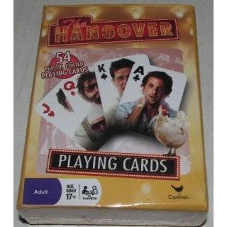 The Hangover Playing Cards 54 Plastic Coated Playing Cards