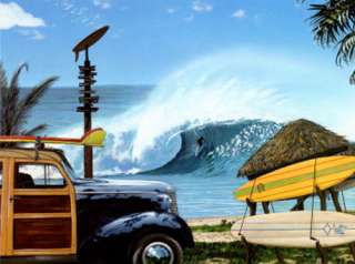 Break Time Surf Board Scott Westmoreland Framed Picture  