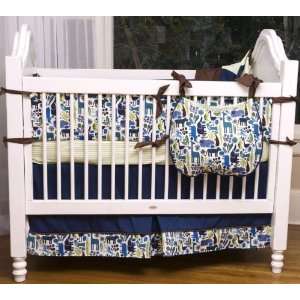  Parker Crib Set White Baby