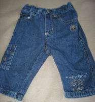 Baby Boy Timberland Jeans Size 6/9 Months  
