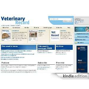  Summaries of recent peer reviewed articles from Vet Record 