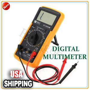 BEST DT9205M 3 1/2 LCD AC DC Volt Amp Ohm Digital Multimeter 