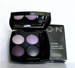 Avon True Color Eye Shadow Quad Purple Haze, New  