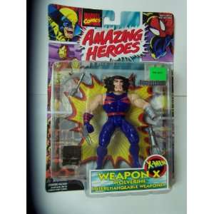 Wolverine Interchangeable Weaponry   1997 Marvel Comics Amazing Heroes 