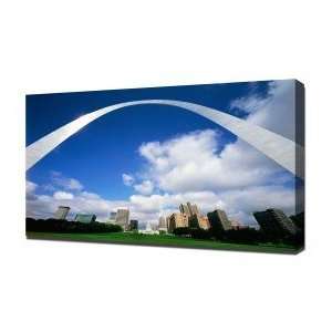 Gateway Arch St. Louis   Canvas Art   Framed Size 40x60   Ready To 
