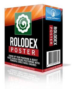Rolodex Poster Directory Submission Software  