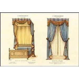    Bed And Curtain (Le Garde Meuble) 2Of6 Poster Print