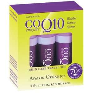 CoQ10   Skin Care Travel Kit, 3 ea Beauty