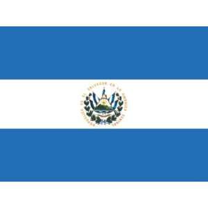  EL SALVADOR FLAG: Home & Kitchen