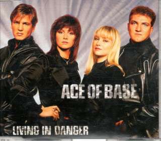 Ace of Base   Living in Danger   4 Track CD 1994  