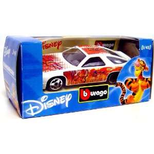   43 Scale Diecast Car Tigger [White Paint Job]: Everything Else