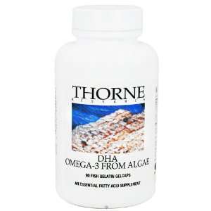  Thorne Research DHA Omega 3 From Algae 90 Gelcaps [Health 