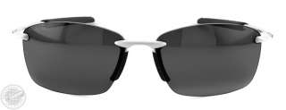 NEW $160 Revo Mooring Sunglasses 404305 Polished White w/Graphite 