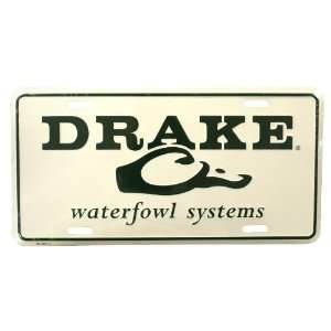 Drake Waterfowl Logo License Plate:  Sports & Outdoors