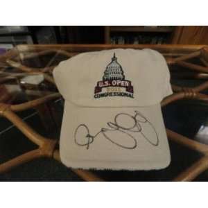   Us Open Hat Champion Rare   Autographed Golf Hats and Visors: Sports