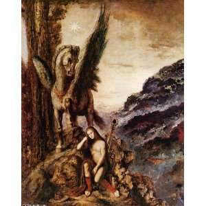  Hand Made Oil Reproduction   Gustave Moreau   24 x 30 