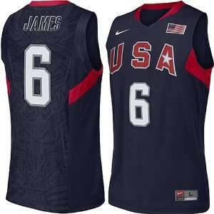 Lebron James USA Olympic Jersey:  Sports & Outdoors