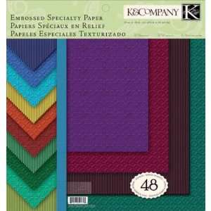   Embossed Specialty Paper Pad, Winter, 48 Sheet Arts, Crafts & Sewing