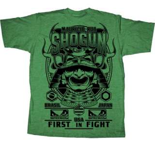 Mauricio SHOGUN Rua BAD BOY Green Authentic T shirt  