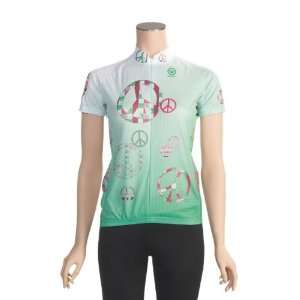  Canari Peaceout Cycling Jersey   Short Sleeve (For Women 