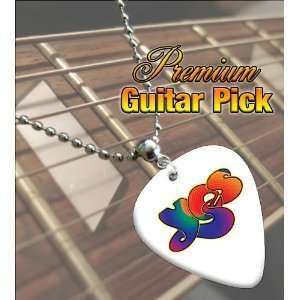  YES Premium Guitar Pick Necklace: Musical Instruments