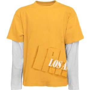   Lakers Youth UNK Two Fold Long Sleeve T Shirt