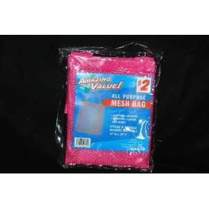  All Purpose Mesh Bag 18w x 20h Hot Pink: Home & Kitchen