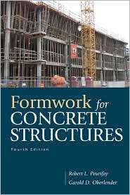 Formwork for Concrete Structures, (0071639179), Garold Oberlender 