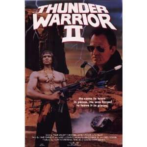  Thunder Warrior 2 (1985) 27 x 40 Movie Poster Style A 