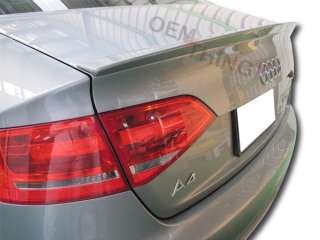 PAINTED AUDI A4 B8 ABT TYPE REAR BOOT TRUNK SPOILER 2009+○  