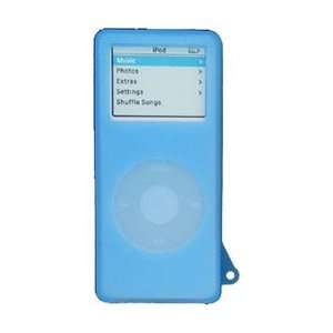   Blue silicone Protective Case for Apple iPod Nano: MP3 Players
