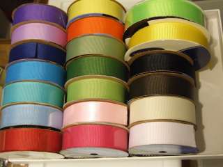 Just look at some of the ribbons available for you to choose from