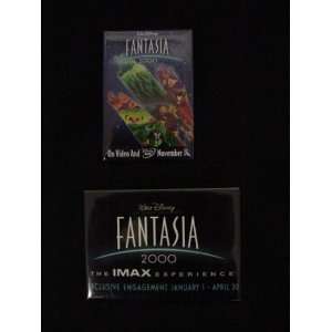  Disney Promo pins Walt Disney Pictures Presents Fantasia 