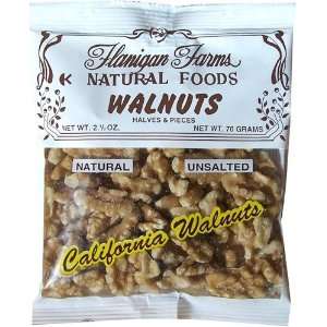 Walnuts, Halves & Pieces, Unsalted 2.5oz Grocery & Gourmet Food