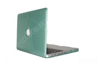 Crystal hard Case Cover for Macbook pro 13 Light Green  