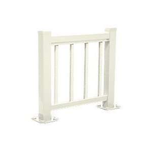  CRL Oyster White 100 Series Aluminum Picket Railing System 