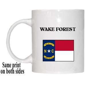   US State Flag   WAKE FOREST, North Carolina (NC) Mug 
