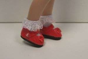 RED Mary Jane Doll Shoes For 8 Tiny Ann & Tiny Betsy  