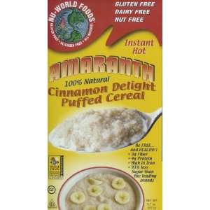 Amaranth Cinnamon Delight Puffed Cereal  Grocery & Gourmet 