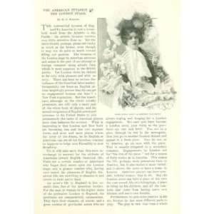  1902 American Actresses On London Stage Edna May 