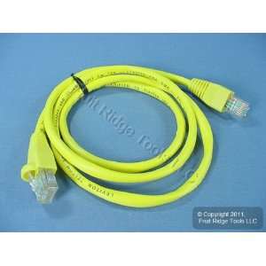  Leviton Yellow Cat 5e 3 Ft Patch Cord Network Cable Cat5e 
