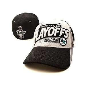   NHL Playoffs San Jose Sharks Performance Mesh Stretch Fit Hat Sports